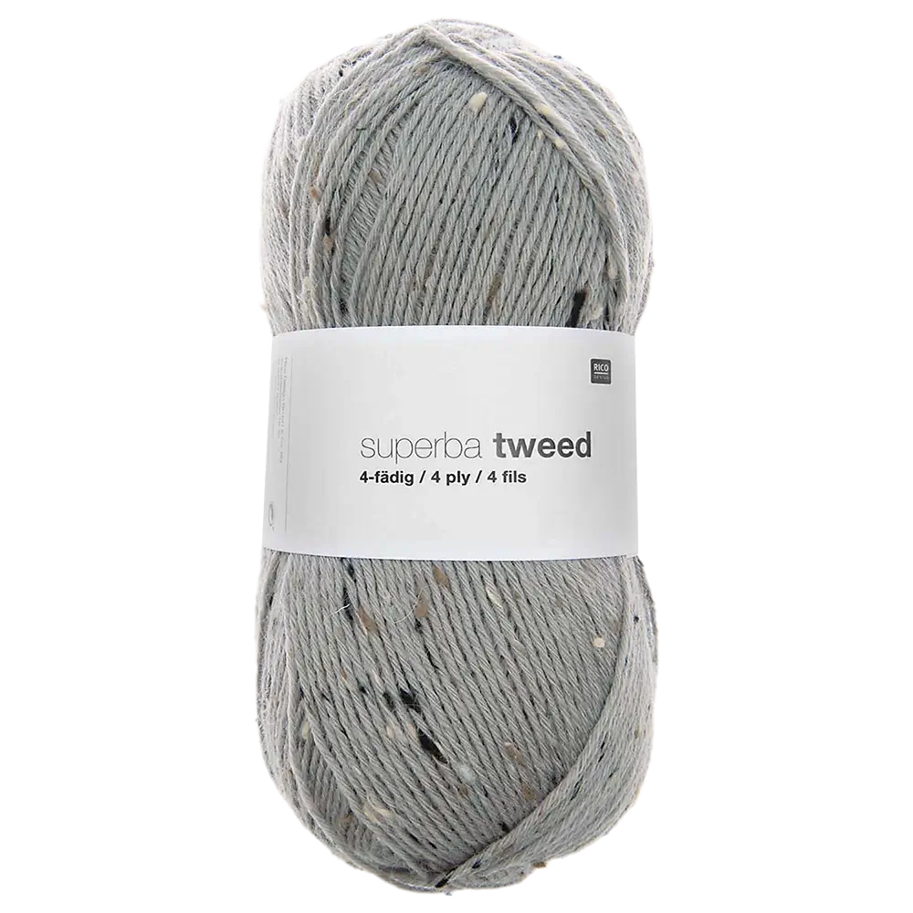 #Farbe_Rico Design Superba Tweed 4-fÀdig | 002 Mauve