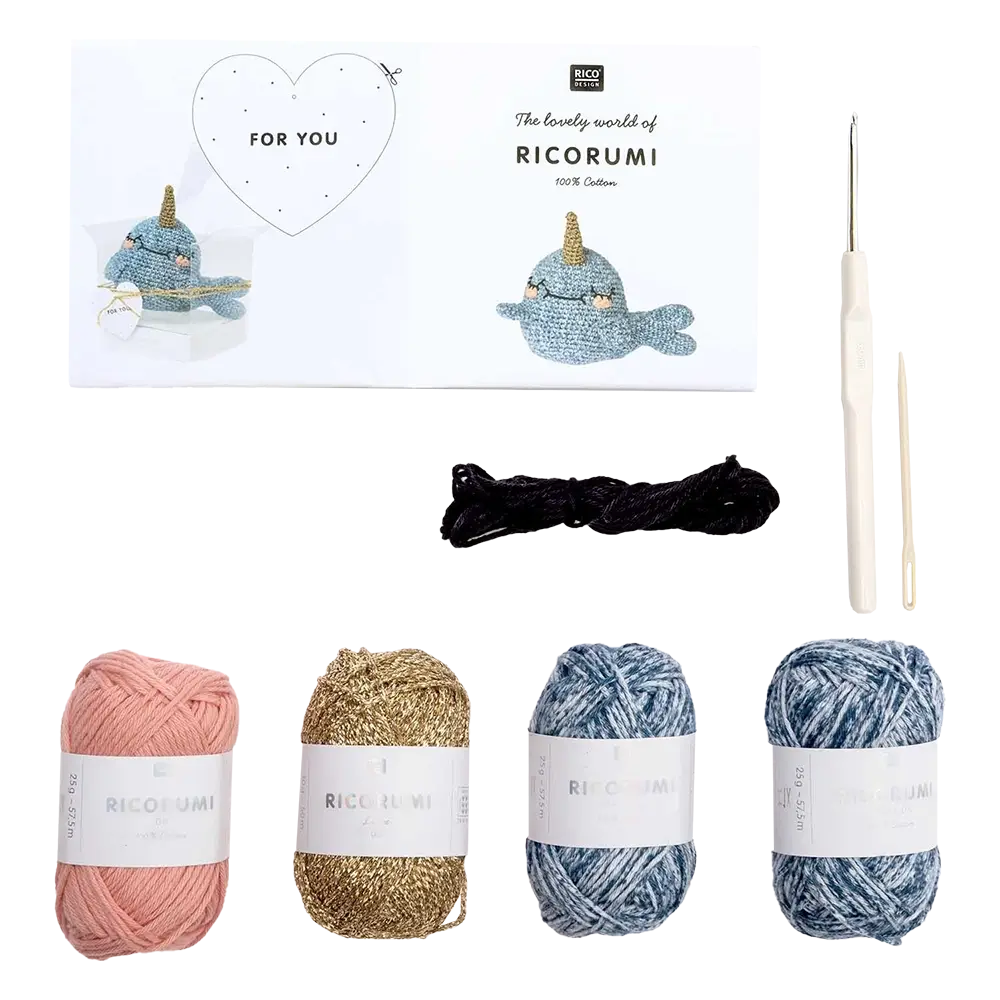 Animals Narwal (Rico Häkelset)