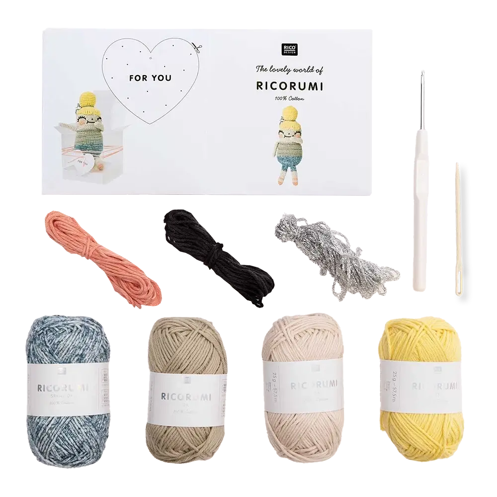 Crazy Cute Family Freundin (Rico Häkelset)