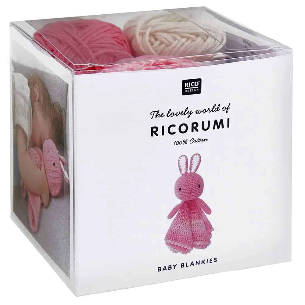 Baby Blankies Hase (Häkelset)