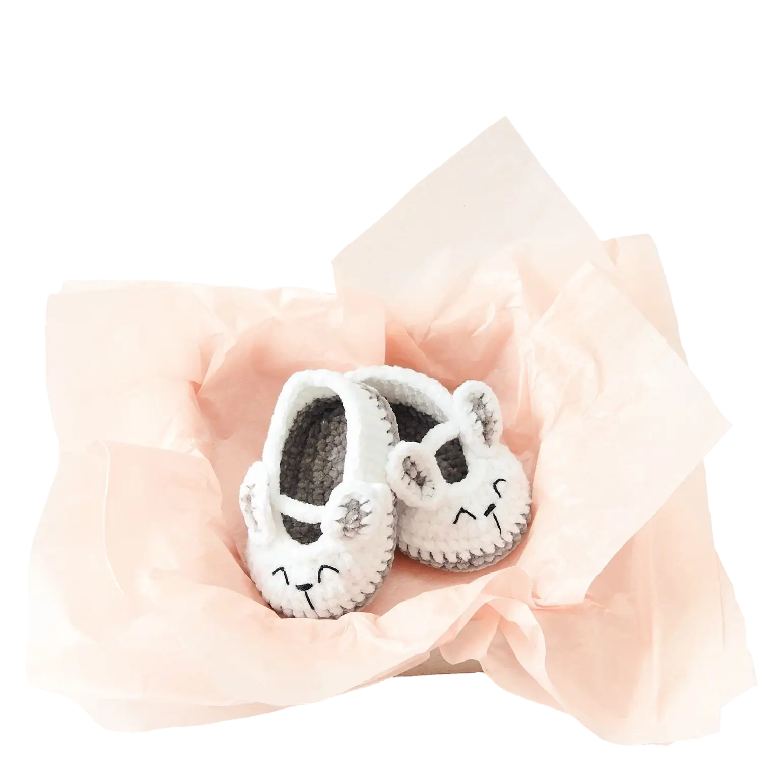 Baby Booties Hase (Häkelset)