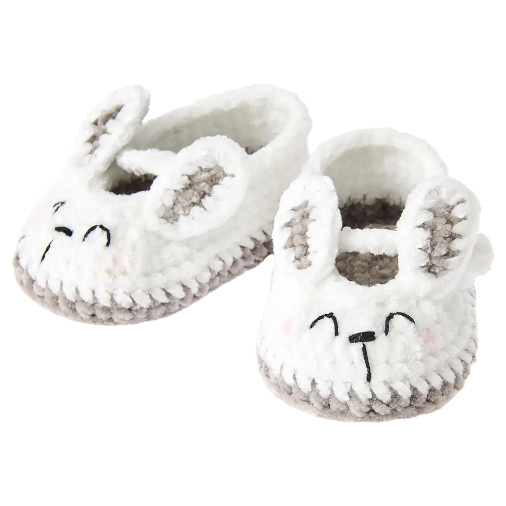 Baby Booties Hase (Häkelset)