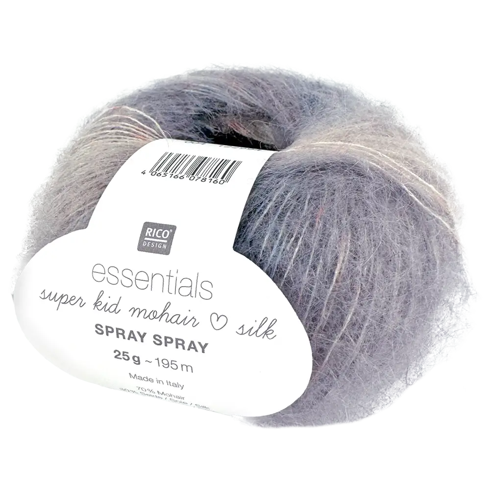 #Farbe_Rico Design Essentials Superkid Mohair Loves Silk Spray Spray | 004 Ethno