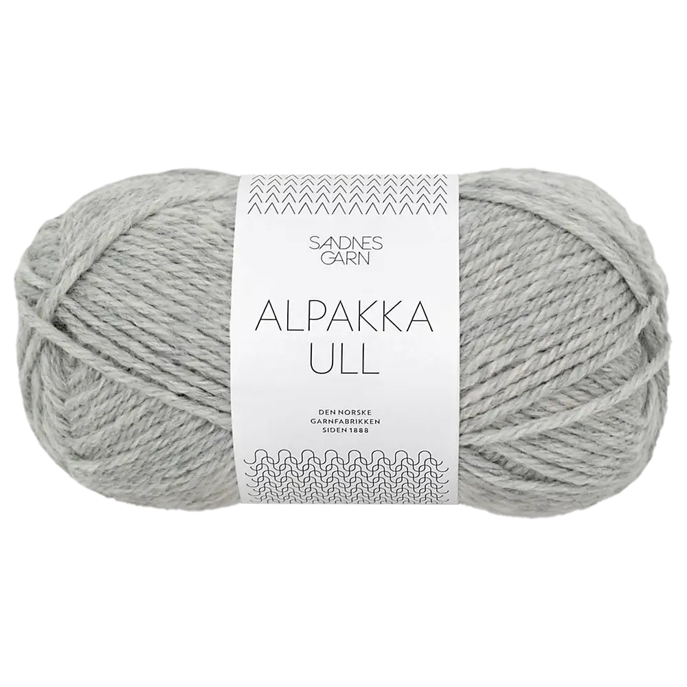#Farbe_Sandnes Alpakka Ull | 1042 Grey Mottled