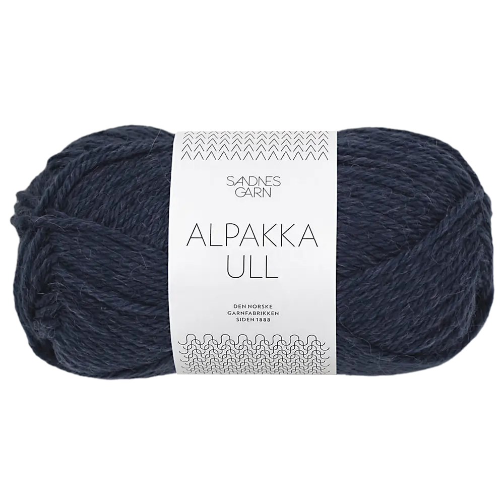 #Farbe_Sandnes Alpakka Ull | 6081 Midnight Blue