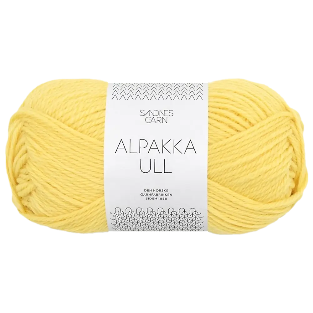 #Farbe_Sandnes Alpakka Ull | 9004 Lemon