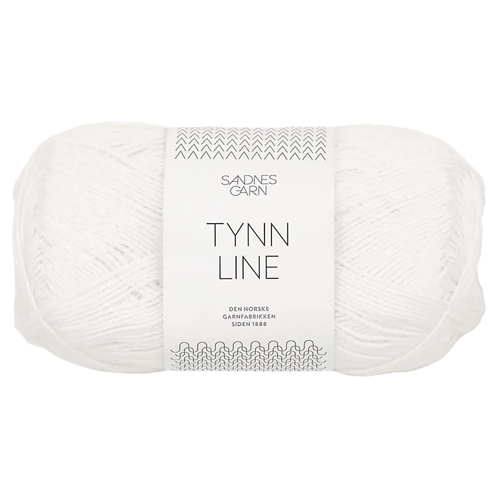 #Farbe_Sandnes Tynn Line | 1002 Creme