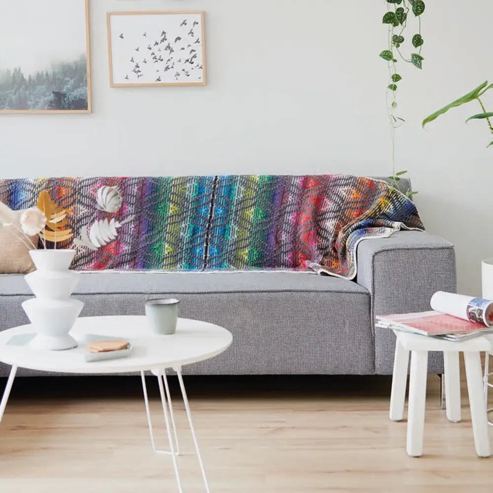 Decke Diamond Sofa Runner (Häkelanleitung)