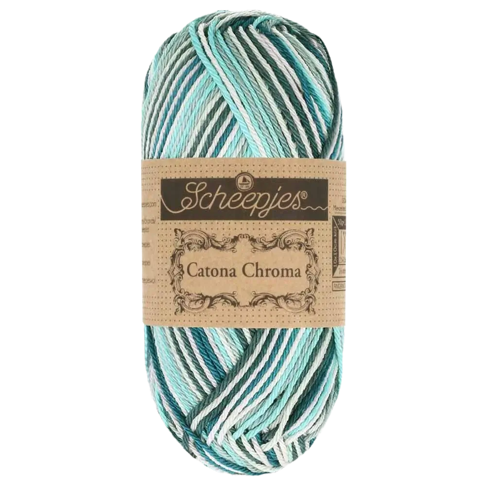#Farbe_Scheepjes Catona Chroma | 010 Iceberg