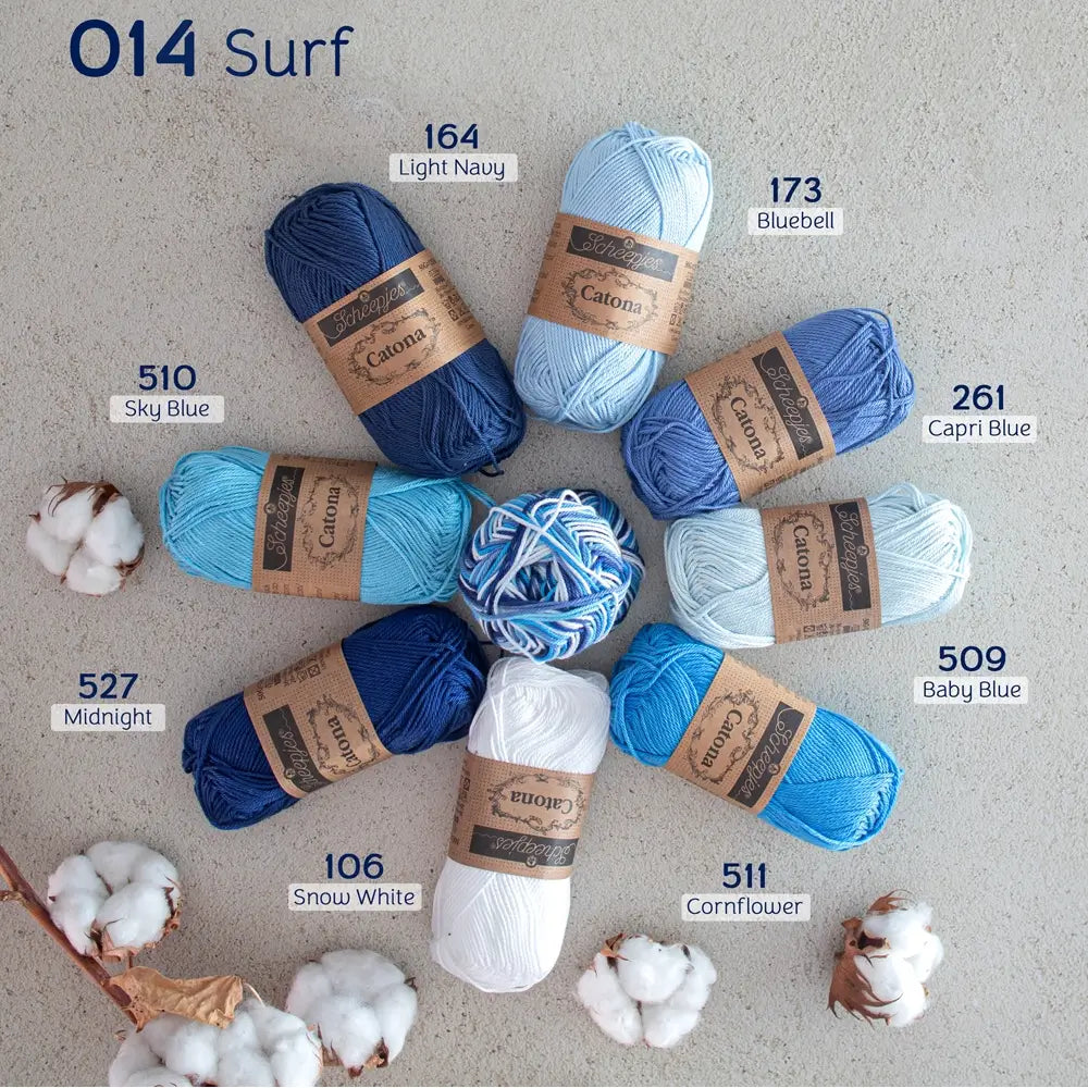 #Farbe_Scheepjes Catona Chroma | 014 Surf