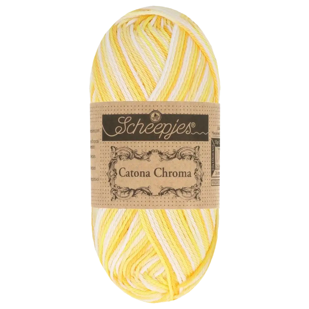 #Farbe_Scheepjes Catona Chroma | 018 Buttercup
