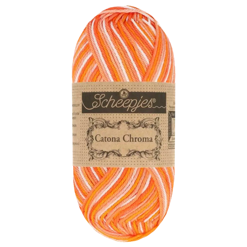 #Farbe_Scheepjes Catona Chroma | 019 Calendula
