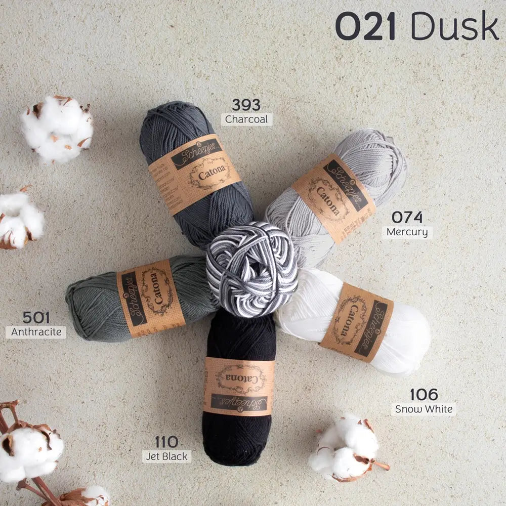 #Farbe_Scheepjes Catona Chroma | 021 Dusk