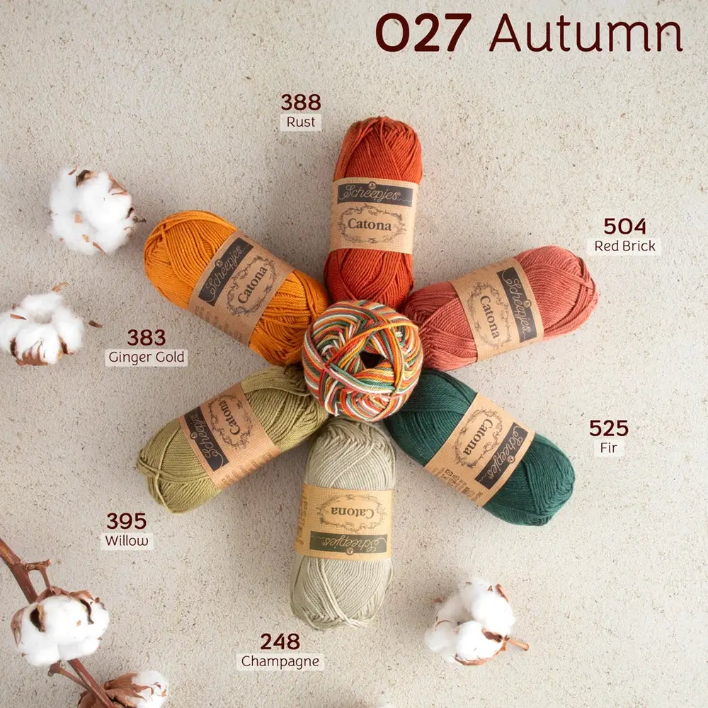 #Farbe_Scheepjes Catona Chroma | 027 Autumn