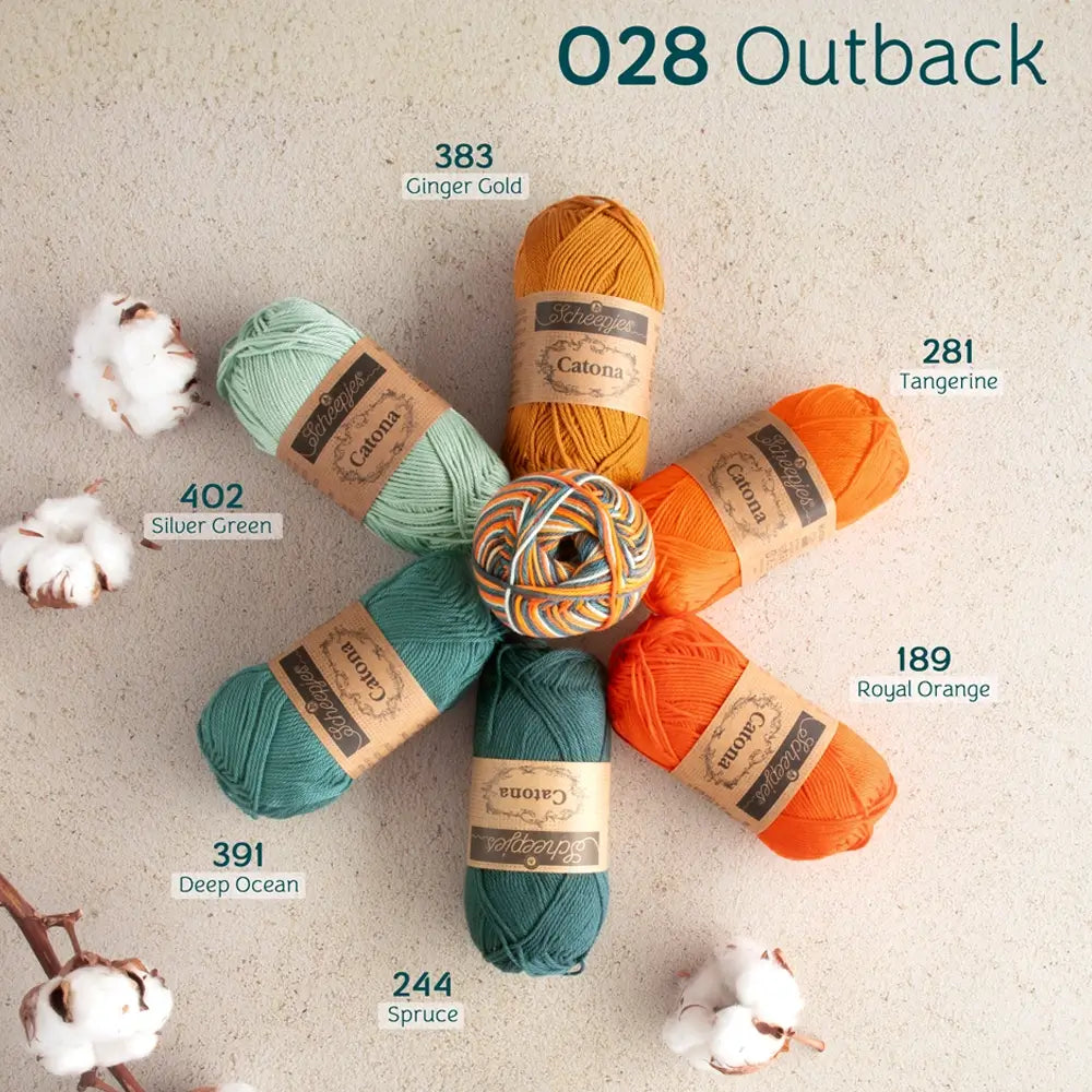 #Farbe_Scheepjes Catona Chroma | 028 Outback
