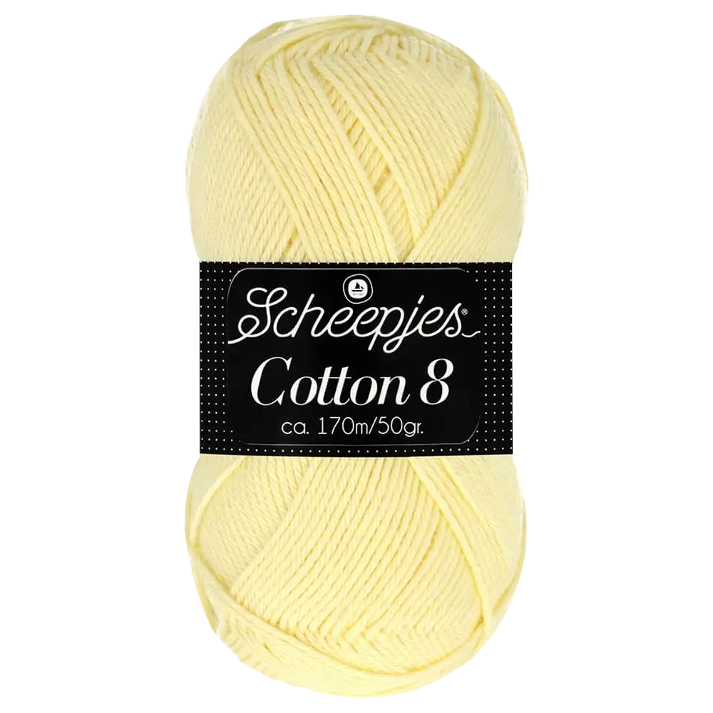 #Farbe_Scheepjes Cotton 8 | 508 Vanille