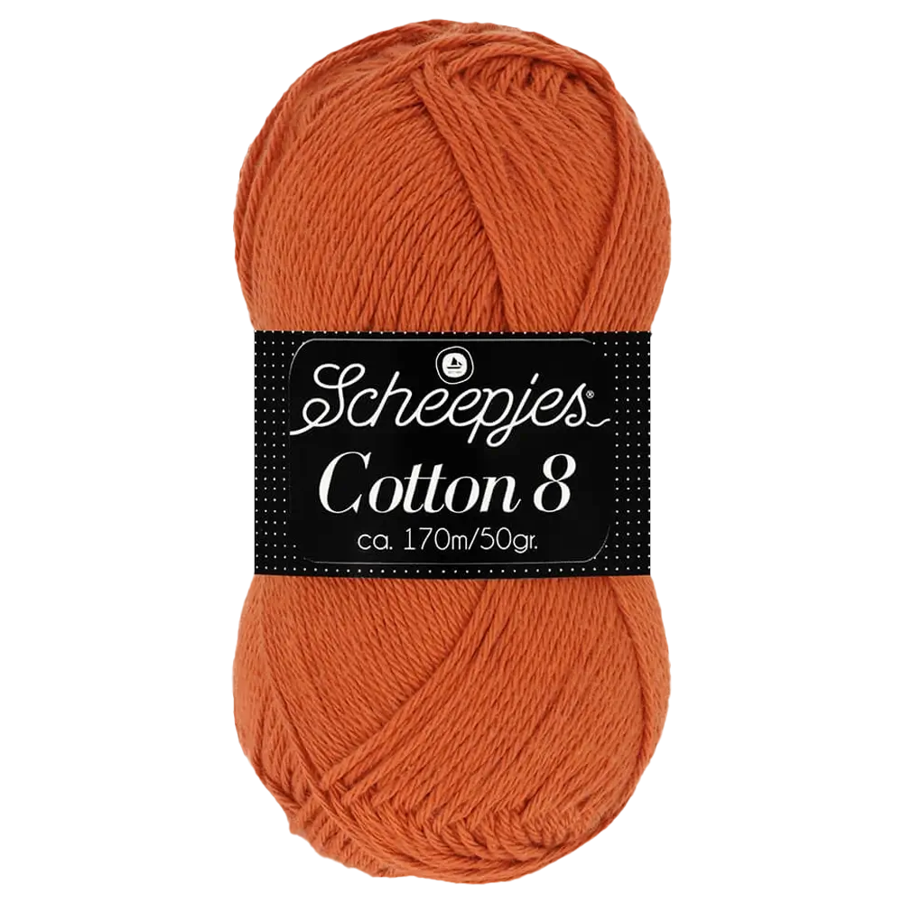#Farbe_Scheepjes Cotton 8 | 671 Karneol