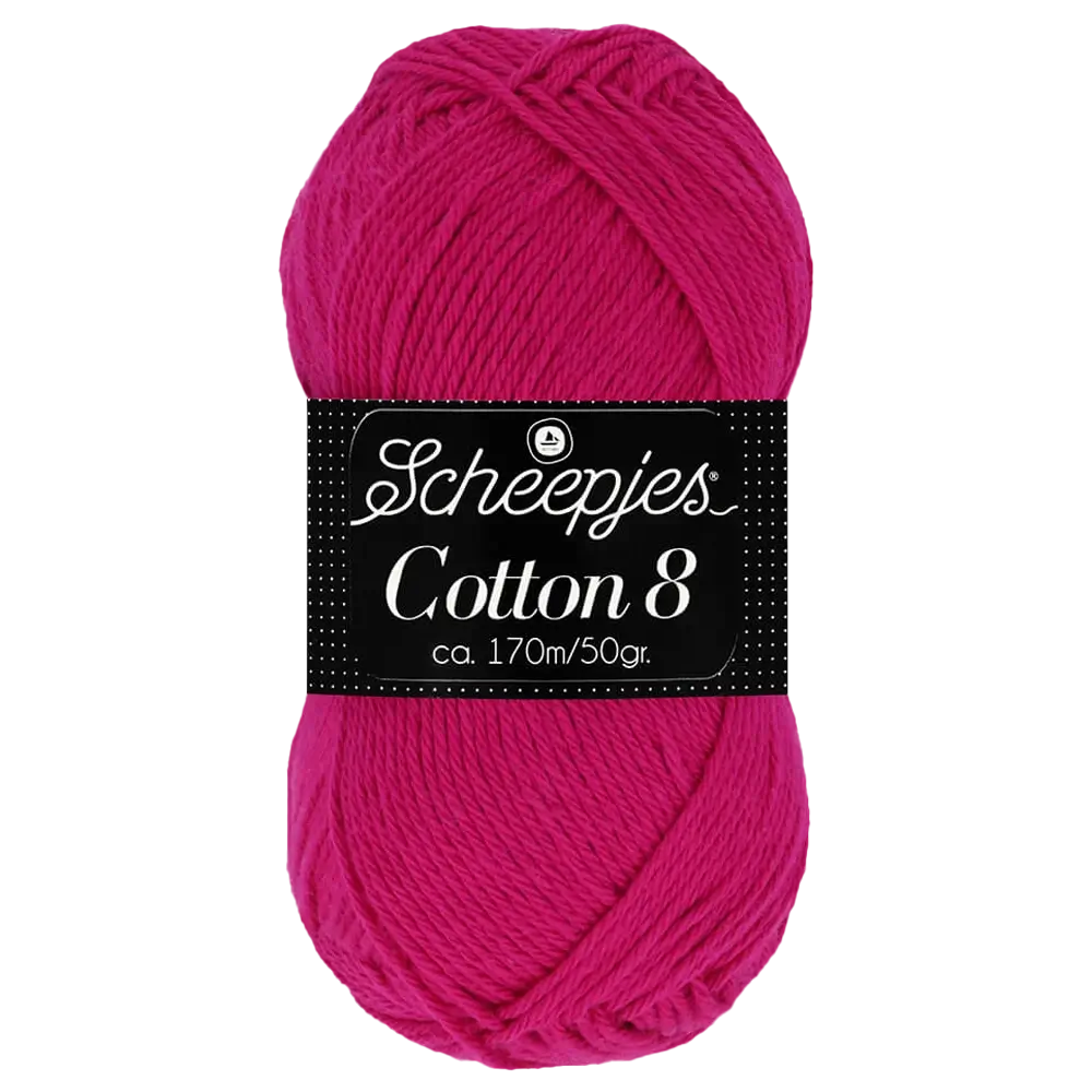 #Farbe_Scheepjes Cotton 8 | 720 Magenta
