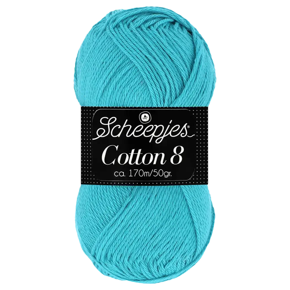 #Farbe_Scheepjes Cotton 8 | 725 Cool Water