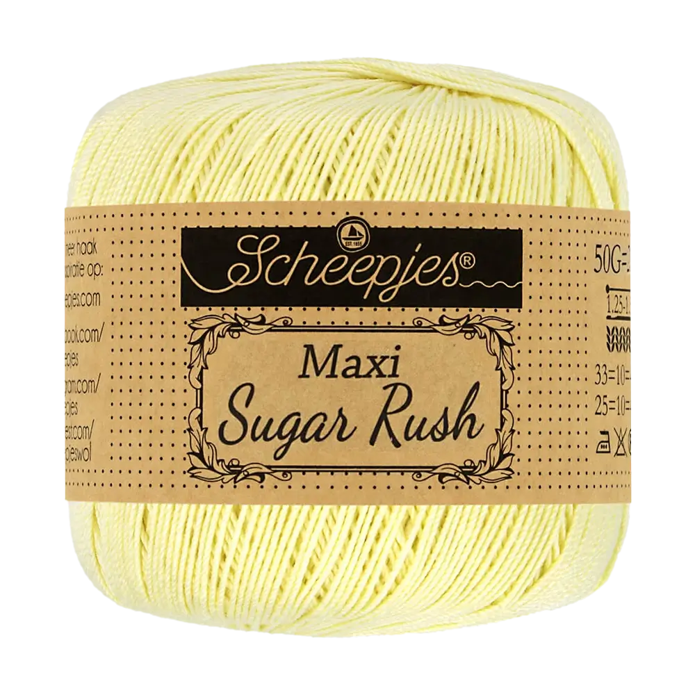 #Farbe_Scheepjes Maxi Sugar Rush | 101 Candle Light