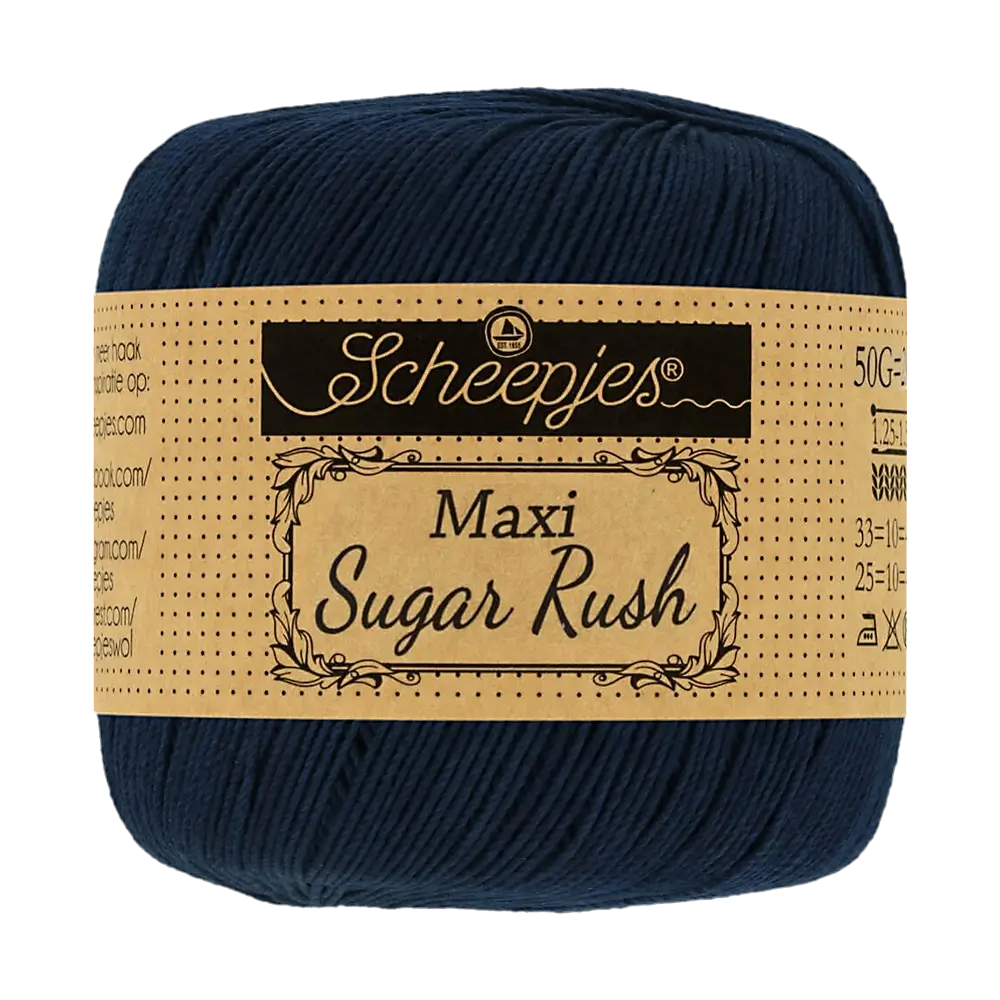 #Farbe_Scheepjes Maxi Sugar Rush | 124 Ultramarine