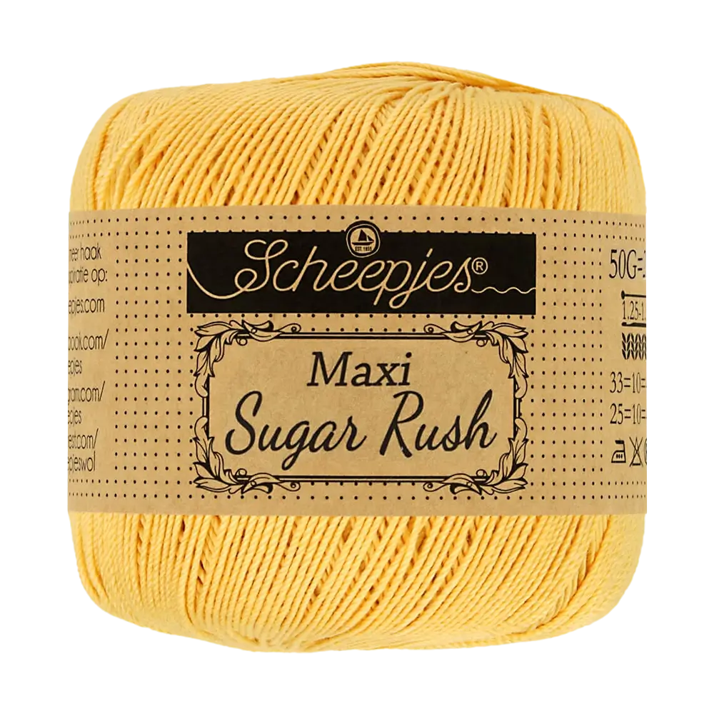 #Farbe_Scheepjes Maxi Sugar Rush | 154 Gold