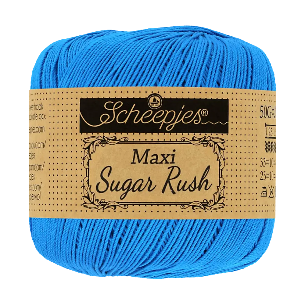#Farbe_Scheepjes Maxi Sugar Rush | 215 Royal Blue