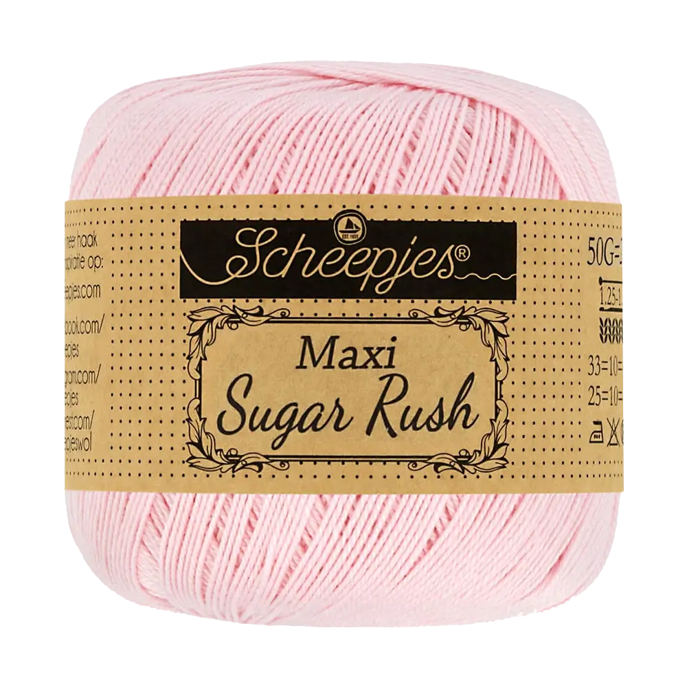 #Farbe_Scheepjes Maxi Sugar Rush | 238 Powder Pink
