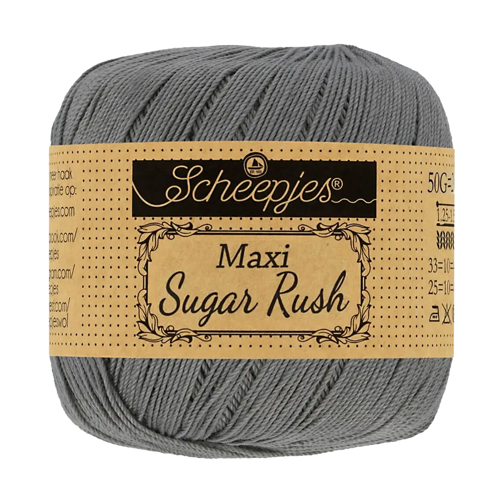 #Farbe_Scheepjes Maxi Sugar Rush | 242 Metal Gray