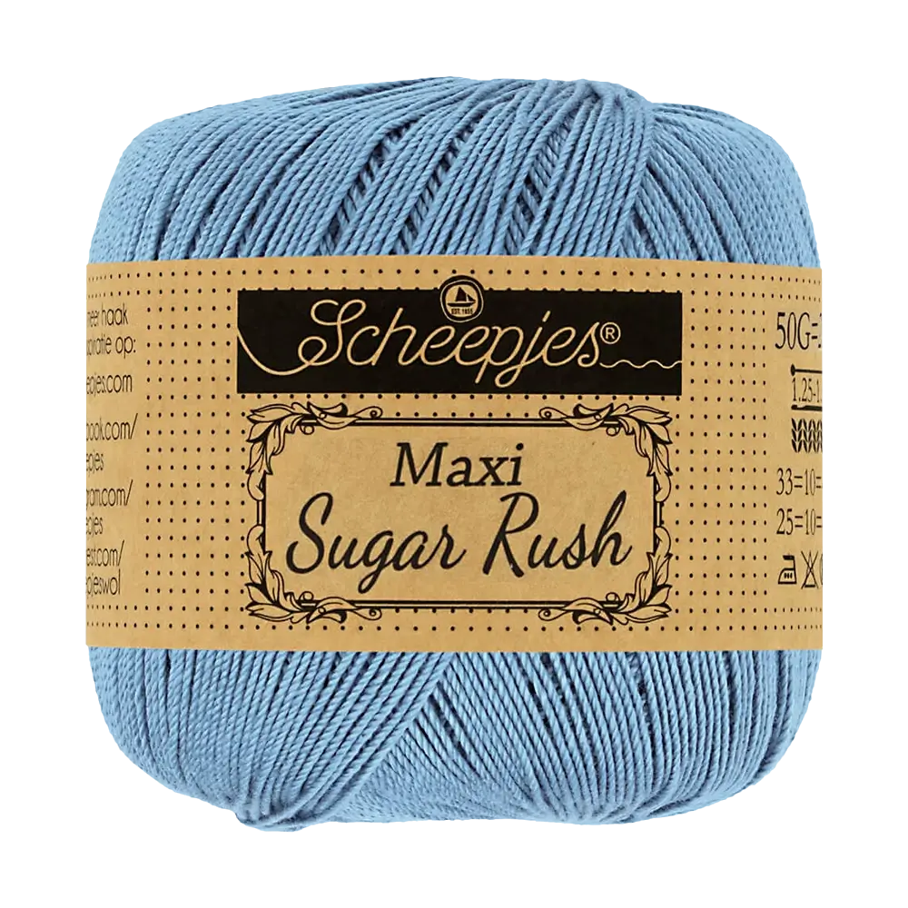 #Farbe_Scheepjes Maxi Sugar Rush | 247 Bluebird