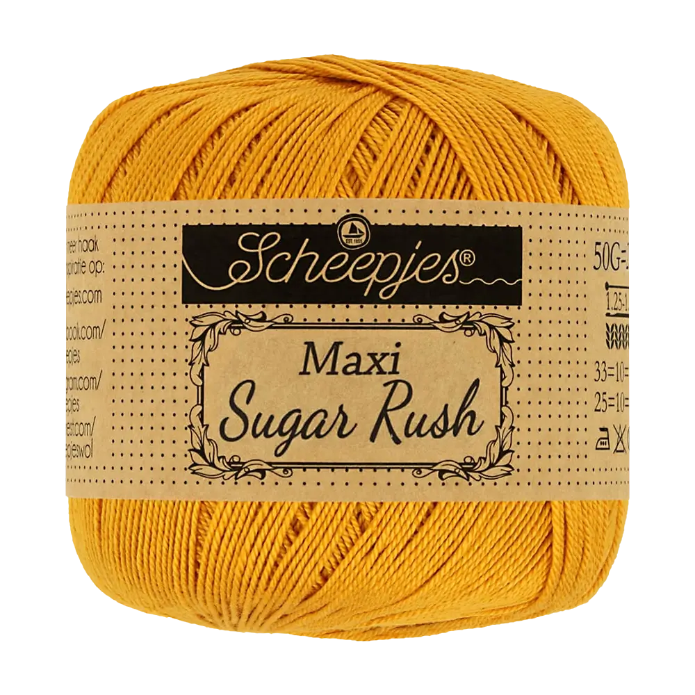 #Farbe_Scheepjes Maxi Sugar Rush | 249 Saffron
