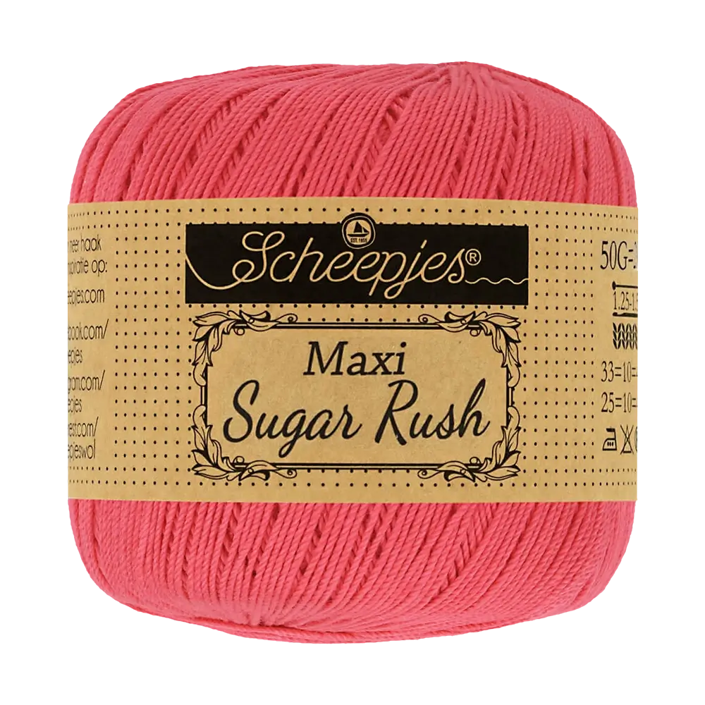 #Farbe_Scheepjes Maxi Sugar Rush | 256 Cornelia Rose