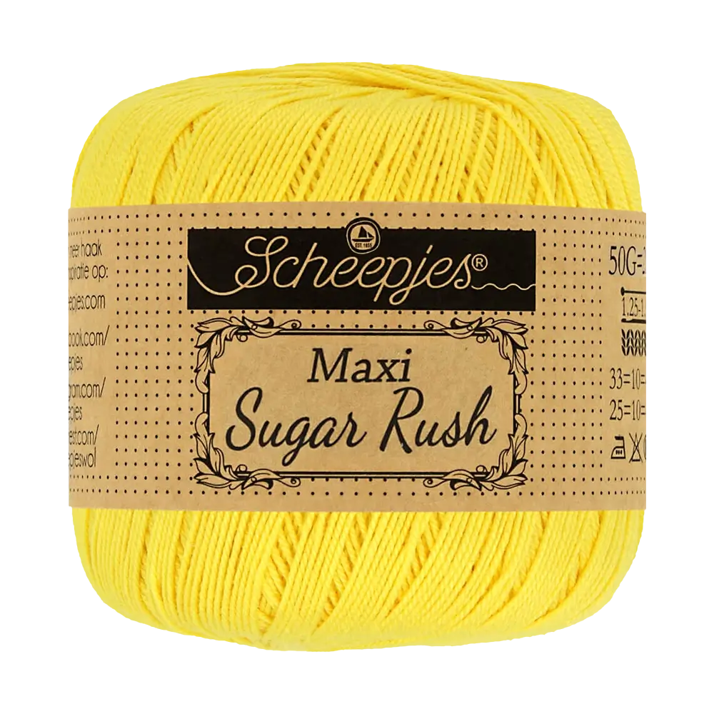 #Farbe_Scheepjes Maxi Sugar Rush | 280 Lemon