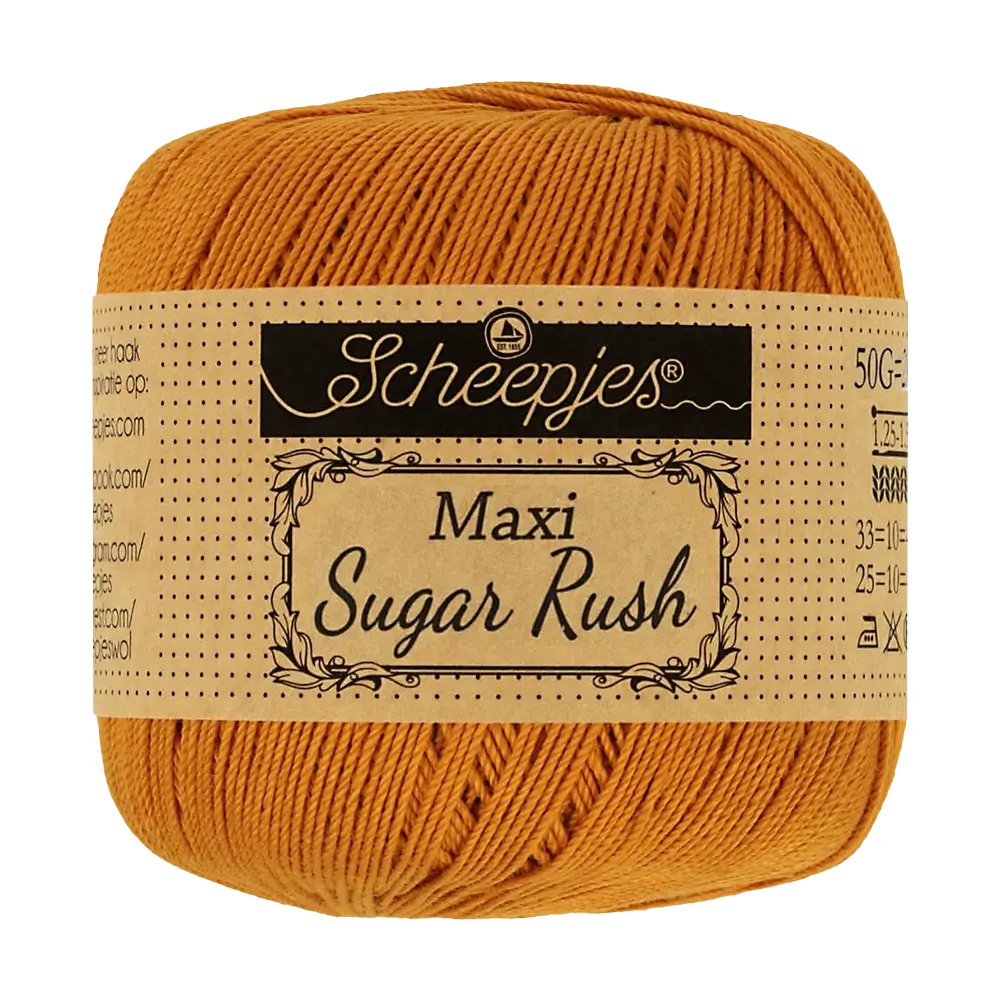 #Farbe_Scheepjes Maxi Sugar Rush | 383 Ginger Gold