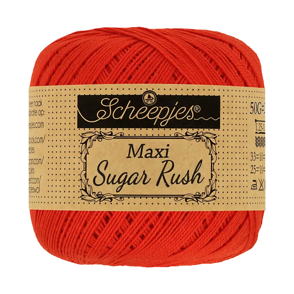 #Farbe_Scheepjes Maxi Sugar Rush | 390 Poppy Rose
