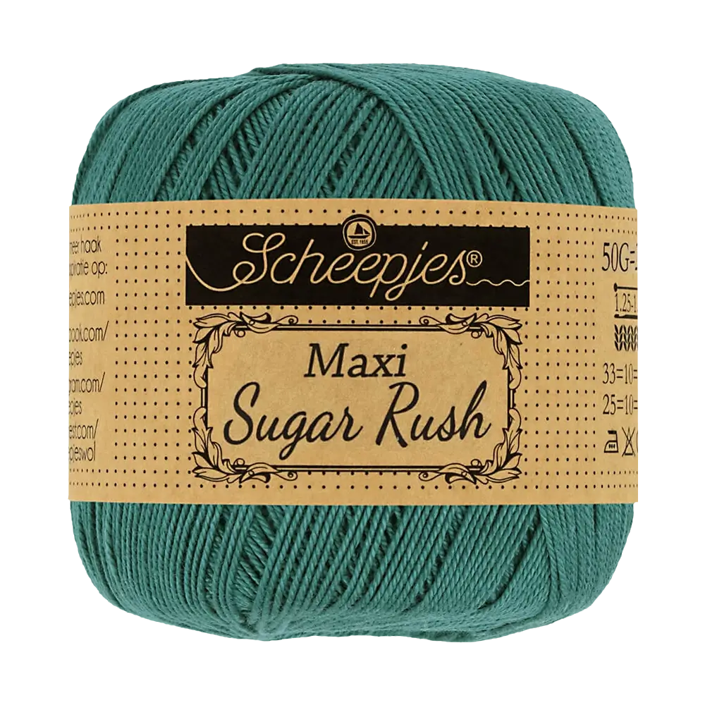 #Farbe_Scheepjes Maxi Sugar Rush | 391 Deep Ocean