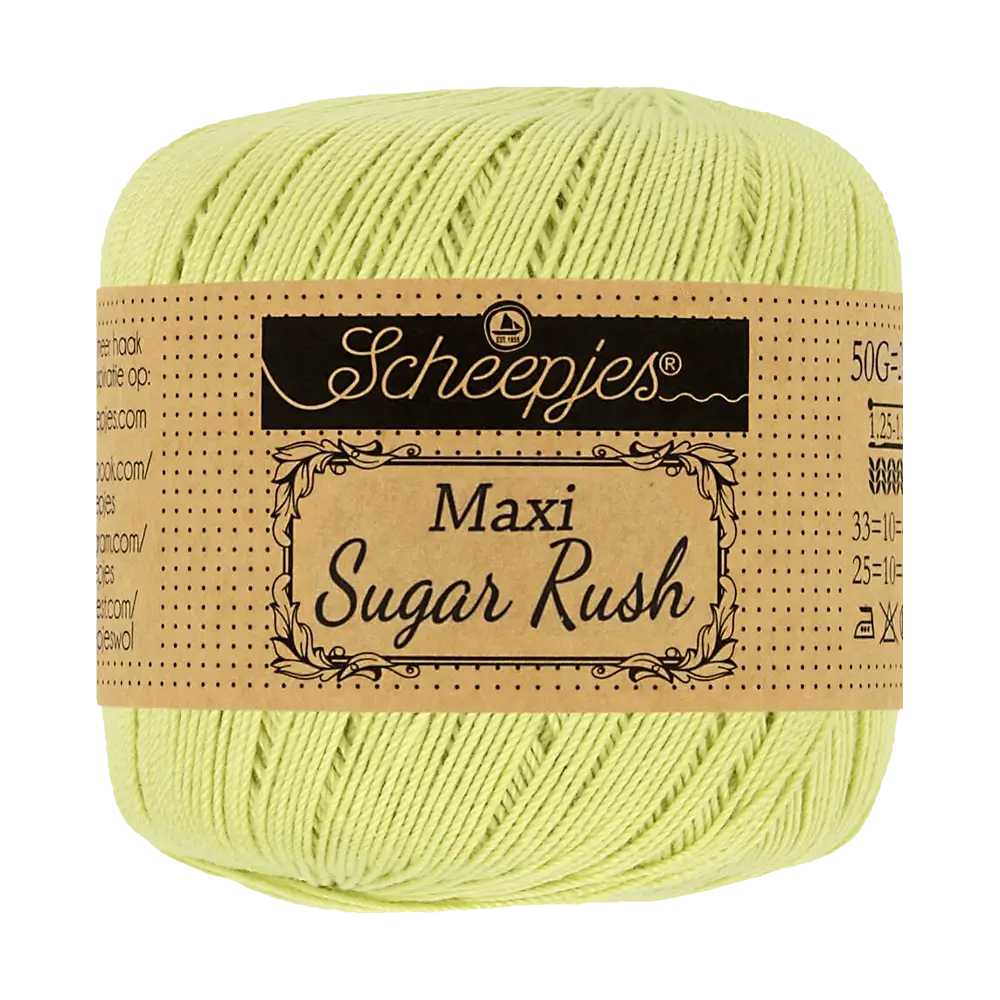 #Farbe_Scheepjes Maxi Sugar Rush | 392 Lime Juice