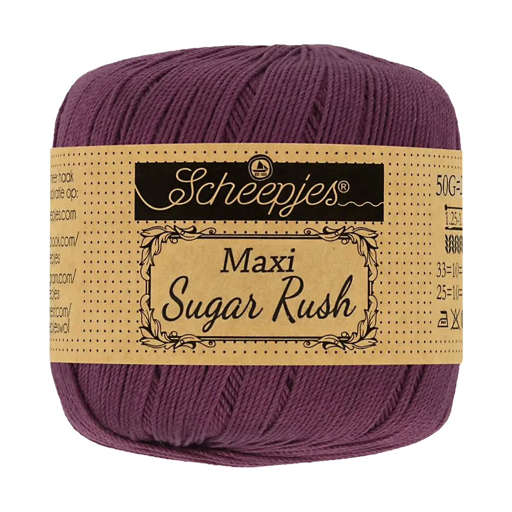 #Farbe_Scheepjes Maxi Sugar Rush | 394 Shadow Purple