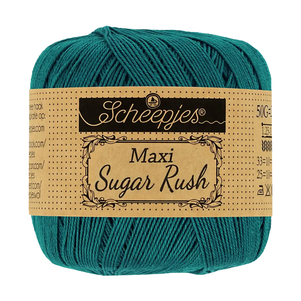 #Farbe_Scheepjes Maxi Sugar Rush | 401 Dark Teal