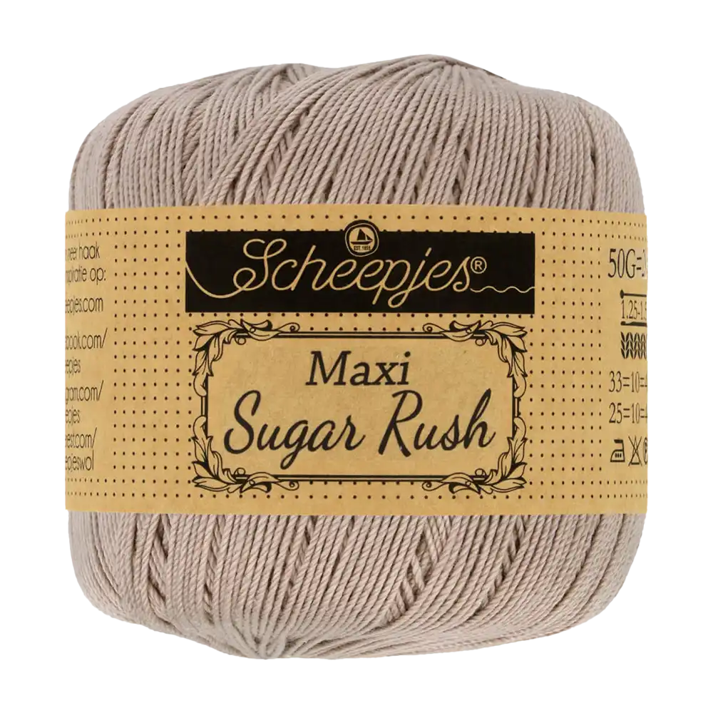 #Farbe_Scheepjes Maxi Sugar Rush | 406 Soft Beige