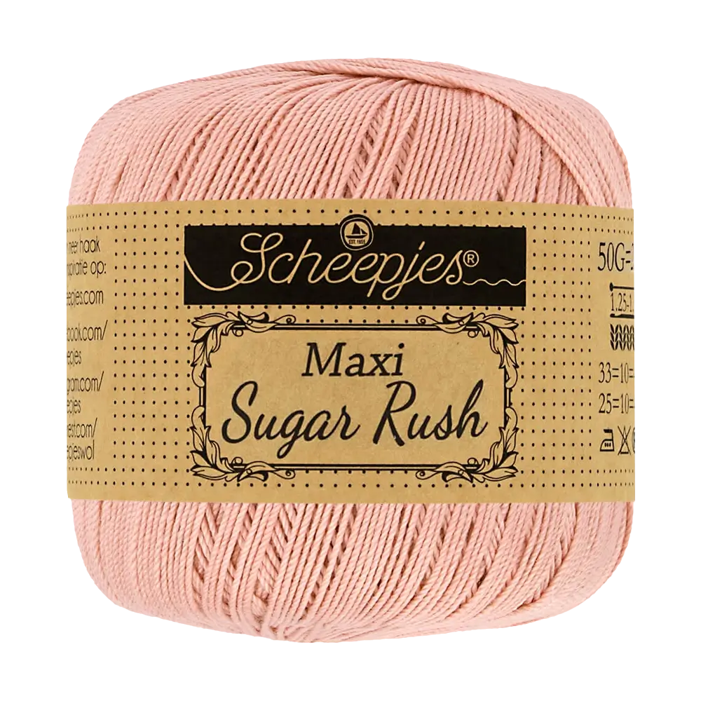#Farbe_Scheepjes Maxi Sugar Rush | 408 Old Rosa