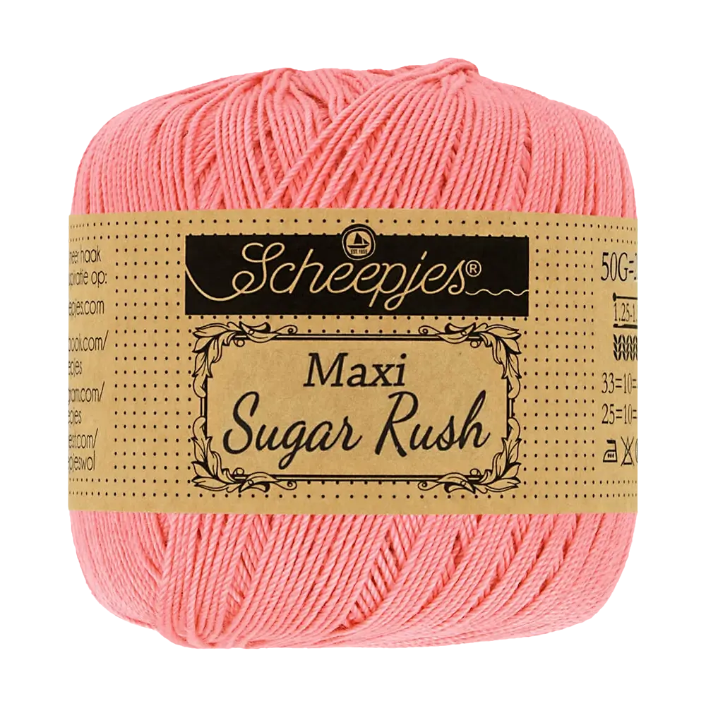 #Farbe_Scheepjes Maxi Sugar Rush | 409 Soft Rosa