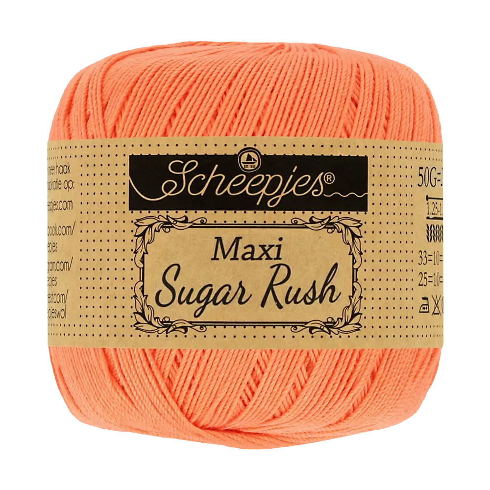 #Farbe_Scheepjes Maxi Sugar Rush | 410 Rich Coral