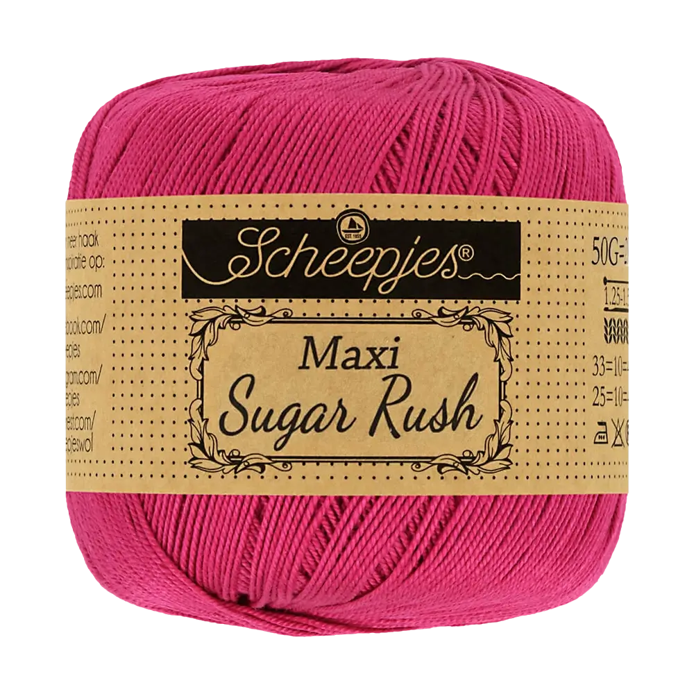 #Farbe_Scheepjes Maxi Sugar Rush | 413 Cherry