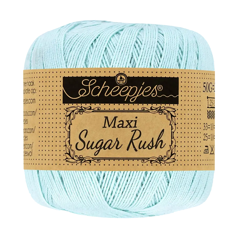 #Farbe_Scheepjes Maxi Sugar Rush | 509 Baby Blue
