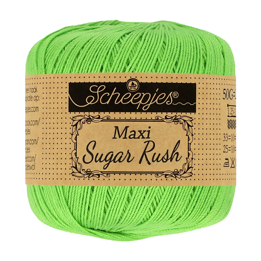 #Farbe_Scheepjes Maxi Sugar Rush | 513 Spring Green