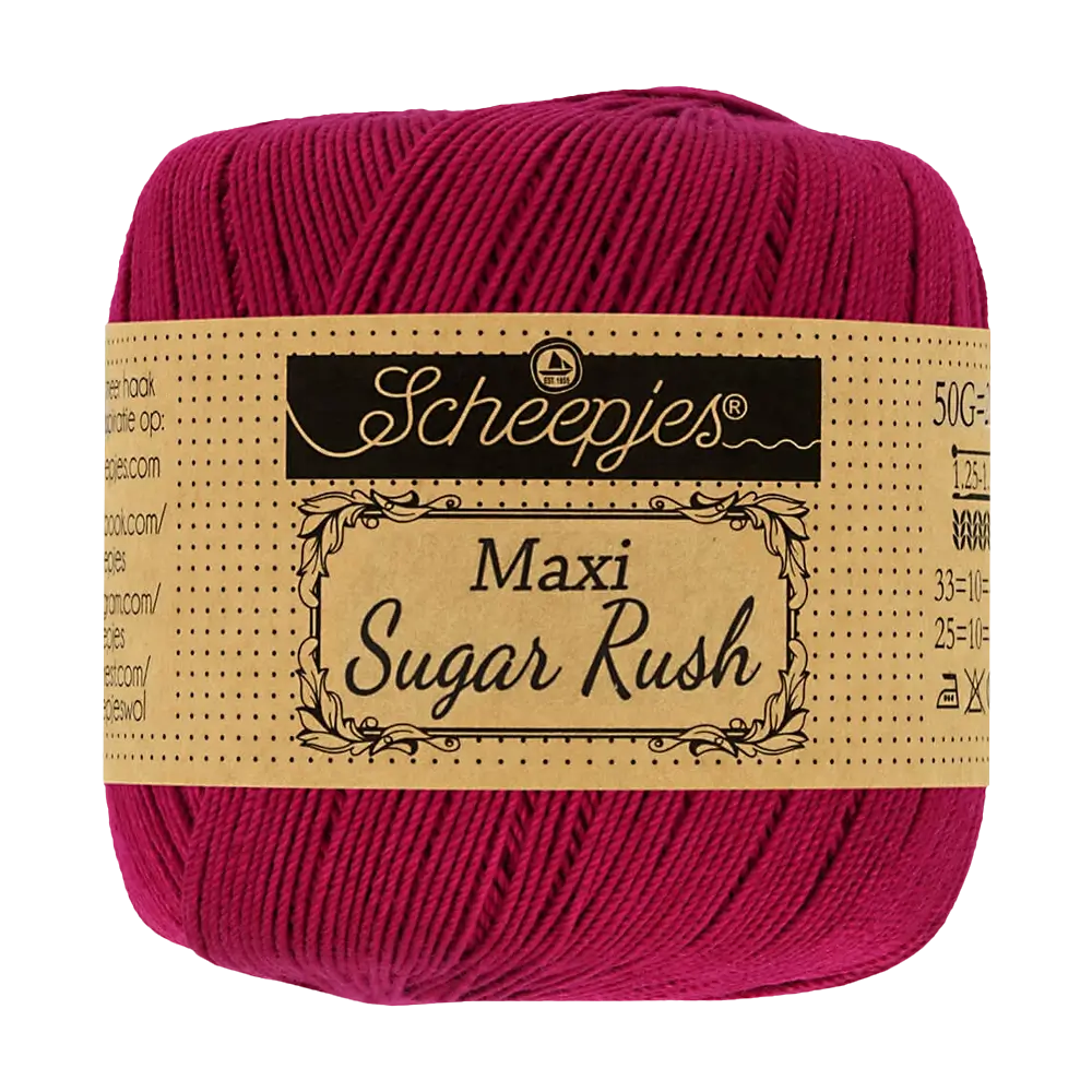 #Farbe_Scheepjes Maxi Sugar Rush | 517 Ruby