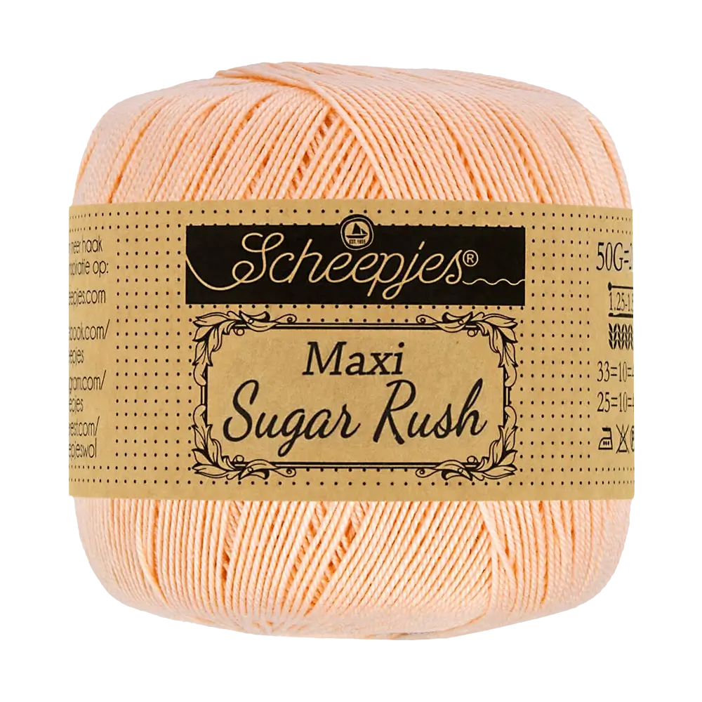#Farbe_Scheepjes Maxi Sugar Rush | 523 Pale Peach