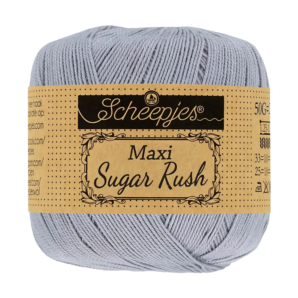 #Farbe_Scheepjes Maxi Sugar Rush | 618 Silver