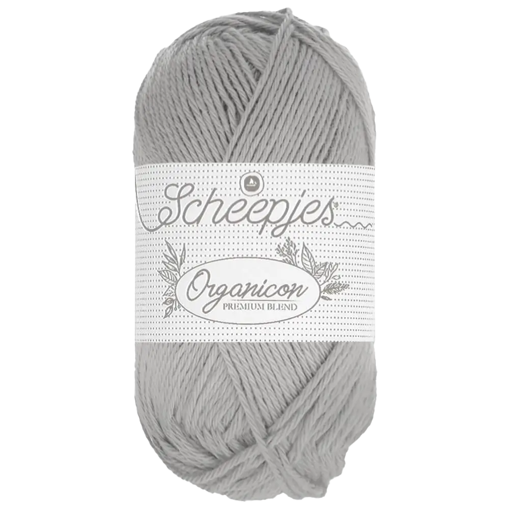 #Farbe_Scheepjes Organicon | 203 Frosted Silver